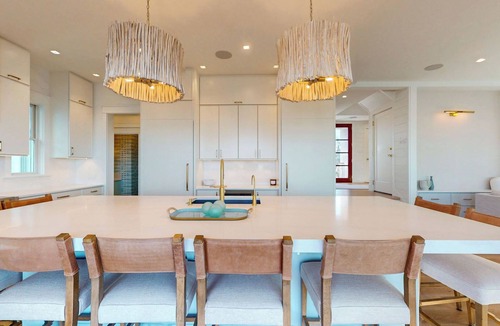 Stone Harbor House | Brand New Large Bay Front home with boat slip pool and hot tub in Stone Harbor