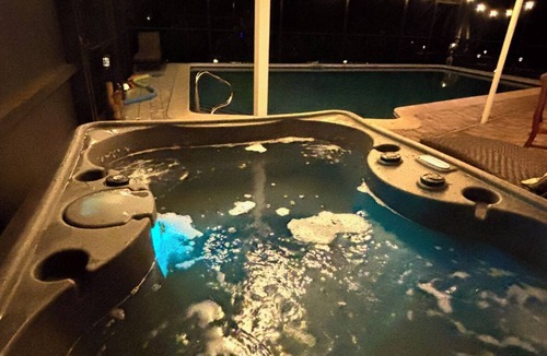 Yacht Club House | Cape Coral VIP Heated Pool, Spa, Direct access Boat lift, Gameroom, Scooters