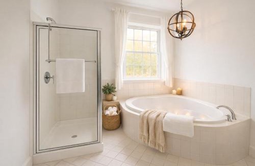 Catskill House | Catskill Cabin with Firepit & Indoor Jacuzzi Tub