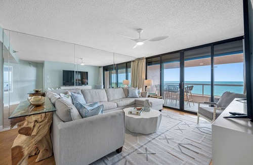 Sand Key Condo | 🌞CBC 2-11B | Gulf-view 2BR/2BA condo on Clearwater Beach with pool & tennis!