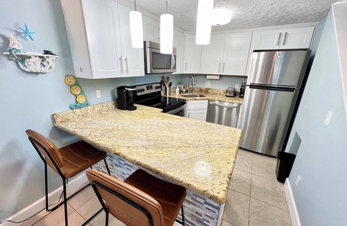 Port Canaveral Apartment | Charming 2 Bedrooms in Royal Mansions Oceanfront Complex