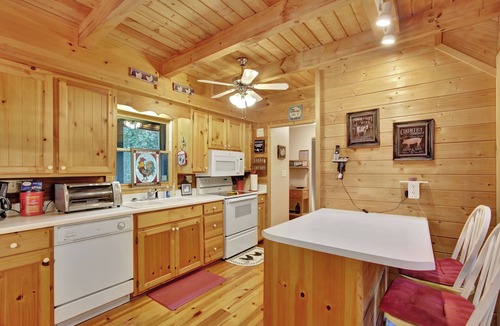 Pine Mountain Cabin | Charming 3BR+Open Loft Cabin W/Hot Tub In Pine Mt/Warm Spgs Near Callaway & FDR