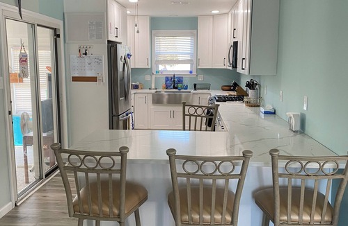 Village Green House | Charming 4-bedroom home in Cape May. Newly updated, AC, WiFi, gas fireplace