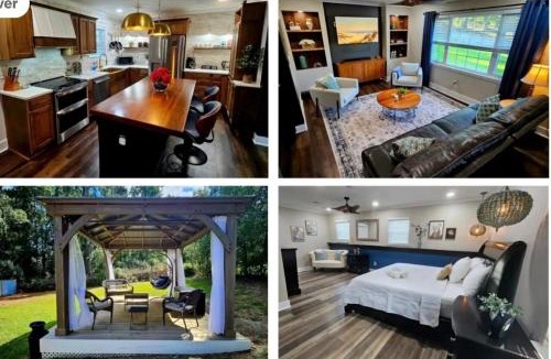 Gracewood House | Chic Designer Getaway - Private Cul-de-Sac, Veteran-Owned