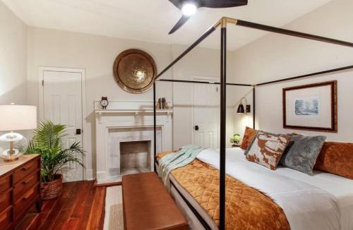 Beach Institute House | Chic Historic Home Private Patio