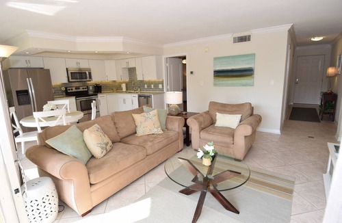 Marco Island Condo | Coastal Condo Steps to the Beach! 1#JW Alternative, Largest and Nicest 1BD