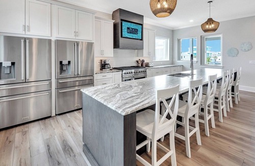 Navarre Beach House | Coastal Country- 6 br/6 bth 2 half, sleeps 20 with private pool, spa and pickle ball.
