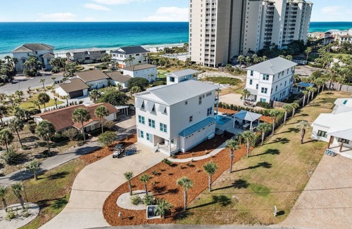 Gulf Pines House | Coastal Fun Meets Luxury | Pool, Gulf Views & Private Beach Access