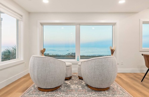 Flagler Beach House | Coastal Home Retreat with Rooftop Deck/Private Beachfront Deck-Steps to the Beach