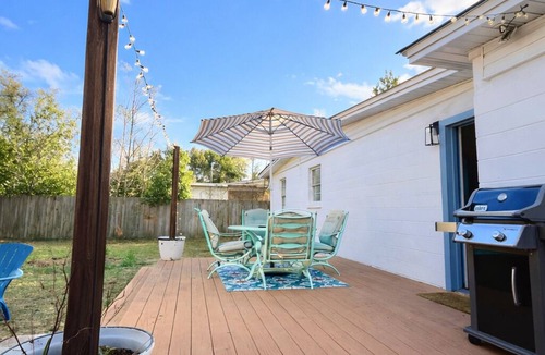 Panama City House | Coastal Retreat Near PCB Family Friendly + Backyard Treehouse!