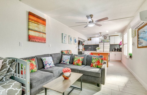 Clearwater Beach Cottage | Cottage on the beach! 30 second walk away! Heated pool on the property!