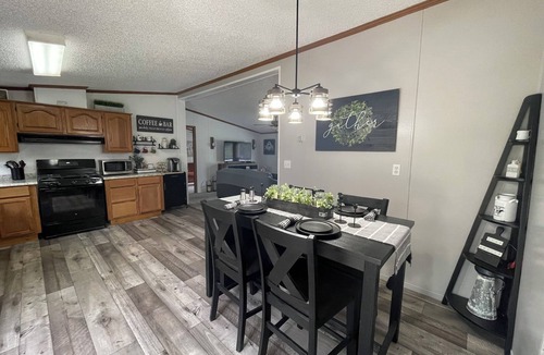Northeast Michigan House | Cozy country home, “Sunny Meadows” in Cadillac on 40 Acres! Pet Friendly.