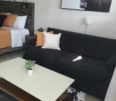 Bryant Apartment | Cozy King Bed Studio - Affordable Fresh Cozy