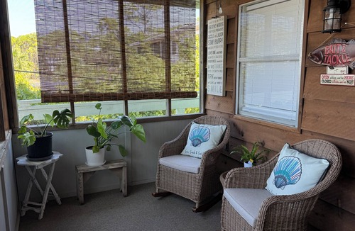 Cape San Blas Cabin | Cozy One Bedroom Cabin overlooking St Joe Bay on Cape San Blas