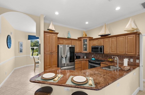 Marco Island Villa | Cozy Villa with Heated Pool, Covered Outdoor Living, Just Minutes to Beach