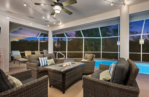 Marco Island Villa | Cozy Villa with Heated Pool, Covered Outdoor Living, Just Minutes to Beach