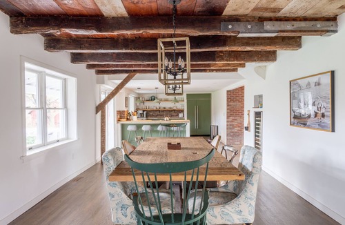 Westtown House | Creekside Farmhouse: Restored Farmhouse with Private Pond & Hot Tub