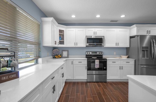 Indian Waters House | Crystal River waterfront oasis w/floating dock 3BR/3BA house, large heated pool