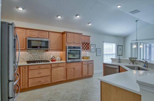 Wildwood House | Designer Luxury: 3BR/2BA Oasis with Pool, Golf Cart, and More!
