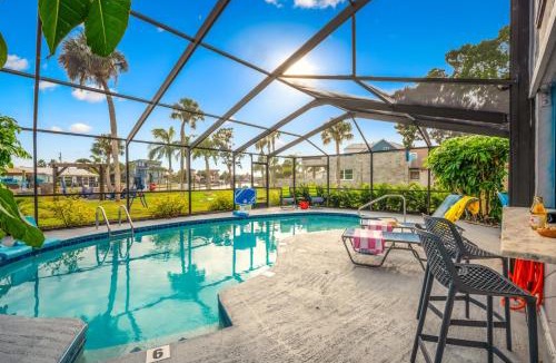 Spring Hill House | Direct Gulf Access Heated Pool 45 Dock Fire Pit