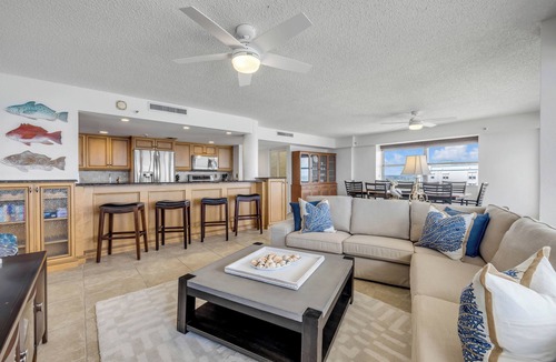Ormond-by-the-Sea Condo | Direct Oceanfront Corner Condo, Family-Friendly with Beachfront Pool and Garage Parking