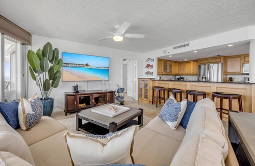 Ormond-by-the-Sea Condo | Direct Oceanfront Corner Condo, Family-Friendly with Beachfront Pool and Garage Parking