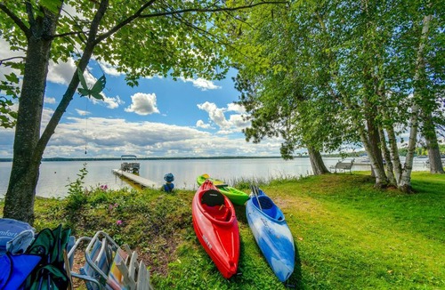 Lewiston House | Dock + Fire Pit: Lakefront Lewiston Escape!