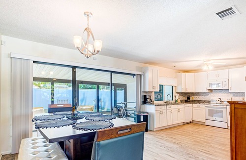 Sebastian Highlands House | Dog-friendly home with fenced yard & screened patio - near beach & Dodgertown