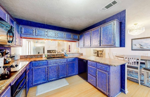Thomas Drive House | Dog-friendly vibrant home with jetted tub - 2 miles to beach