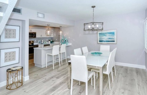 Siesta Key House | Doveplum 121- 2 Story, 2 Bedroom Condo with Private Beach with lounge chairs & umbrella provided,.