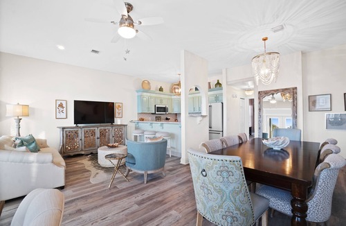 Riviera Beach House | Dreams Come True - Steps to Beach, Gulf Views, Pet Friendly, Pool, Game Room