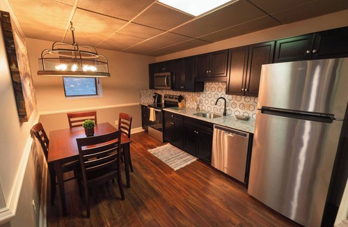 Bethlehem Apartment | Elegant King Suite in Bethlehem on Historic Main Street with full Kitchen