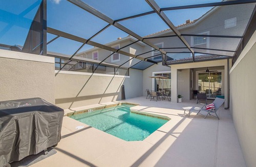 Kissimmee Ski Chalet | Elegant Townhouse 4Beds/3Baths/Pool/18 Min Disney