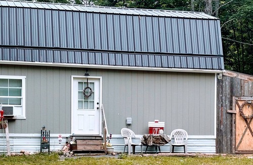 Frederic Cabin | Enchanting cabin with AC in charming Frederic. 1 bedroom studio in the Woods.