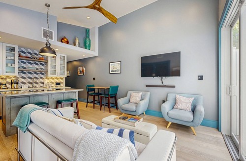 Old Town House | Enchanting Duplex with Private Pool, Central AC, WiFi, and Private Washer/Dryer