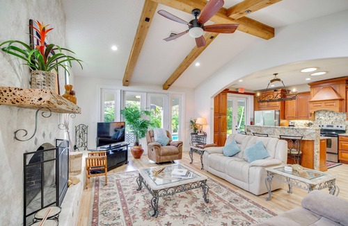 Indian River Shores House | Endless Beach Days! Luxe Vero Beach Home w/Pool