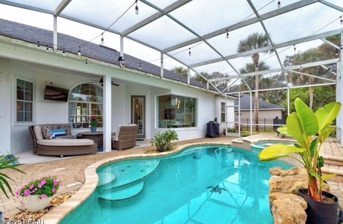 Port Orange House | Entire Residential House with Pool and hot tub