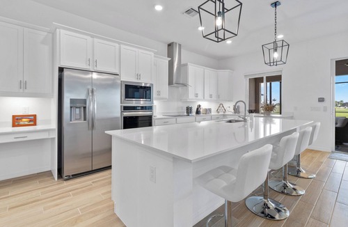 Immokalee House | Escape to Luxury: Private Pool with Golf Views