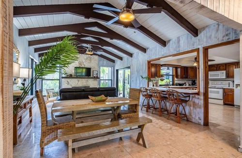 Homestead House | Escape to this 5-acre paradise where rustic meets modern luxury.