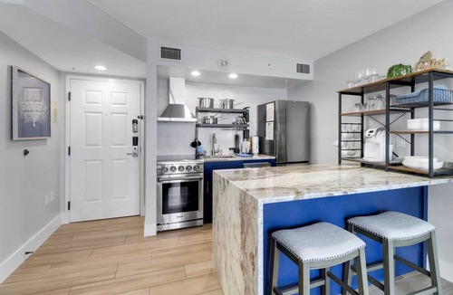 Fort Myers Beach Condo | ESTERO BAY SUNRISE VIEWS | REMODELED 10TH FLOOR, EXTENDED BALCONY | KING BED | LOVERS KEY RESORT