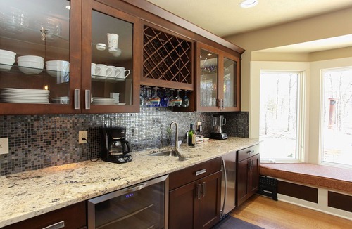 Saugatuck House | Experience luxury at Riverwalk, a 4-bedroom retreat in serene Saugatuck, MI.