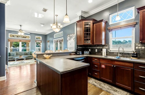 El Centro Beach Cottage | Family-Friendly Beach Home with Playground & BBQ Patio near Panama City Beach Shoreline & Pier Park, Panama City Beach, Florida