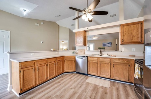 Green Cove Springs House | Family Pet-Friendly 3BR w/Private Fenced Yard, Firepit & 1 Mile to Spring Park!