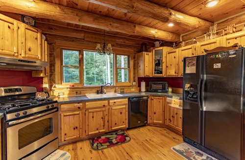 Luther Cabin | Famous Edgetts Lodge on Pine River Sleeps 30 in Luxury