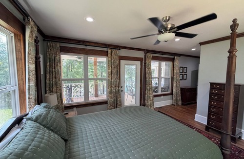 Worth County Cabin | Flint River Cabin with dock and boat ramp