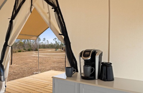 Wewahitchka Cabin | Free Kayak Included | Dead Lakes Glamping Getaway
