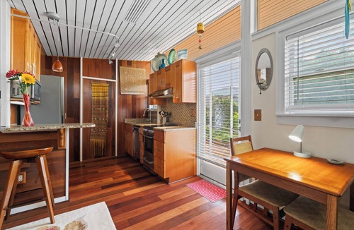 Atlantic Beach Condo | Garden Suite - 1 Bed/1 Bath in midcentury modern oceanfront estate