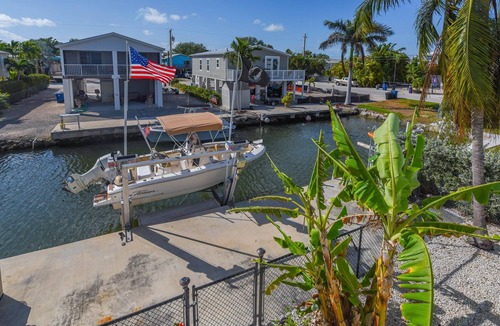 Cutthroat Harbor Estates House | Ginger's Paradise, 3 Bed, 2 Bath Canal Front Home in Cudjoe Key
