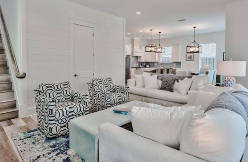 Santa Rosa Beach House | GOLF CART! Walk to Beach - Private Pool with Grill! 4 Bikes!