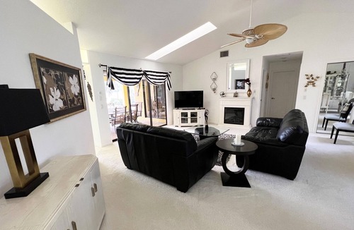 Cape Haze House | Golf course views! Pool home